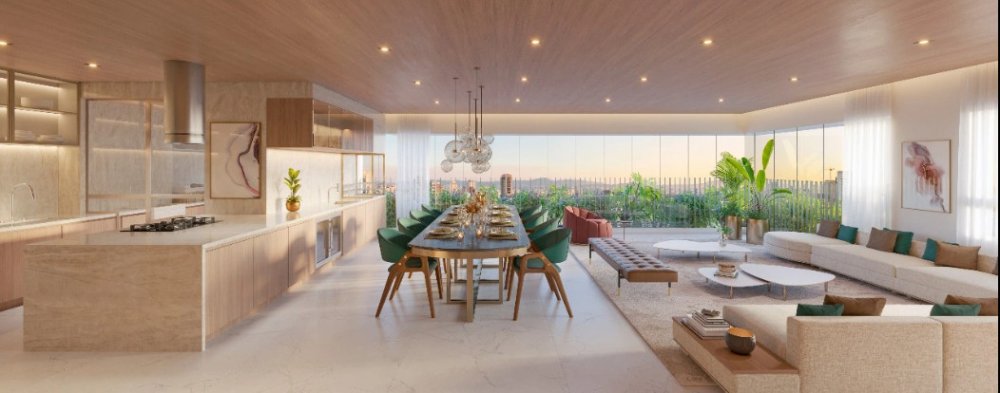 LIVING DO APTO. DE 183 M�-